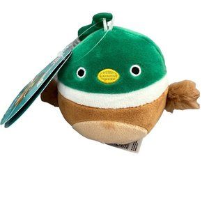 NWT SQUISHMALLOW CLIP Avery Mallard Duck New Drop Easter Spring 3.5"